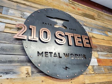 fabricate metal logo for sign|metalworking logos.